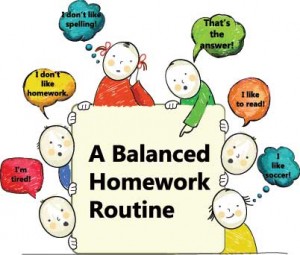 A-Balanced-Homework-Routine